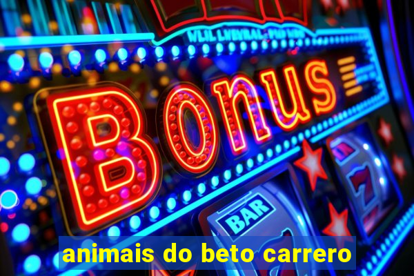 animais do beto carrero